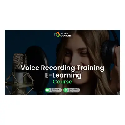 Voice Recording Training Course Alpha Academy Code