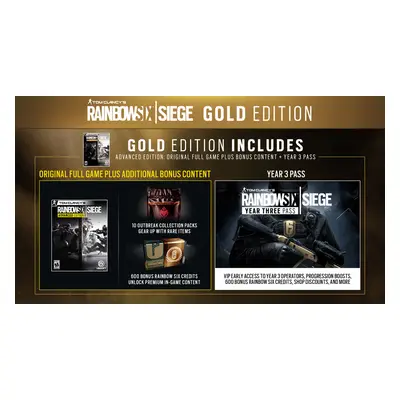 Tom Clancy's Rainbow Six Siege - Gold Edition Ubisoft Connect Key