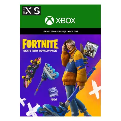 Fortnite - Skate Park Royalty Pack + 1500 V-Bucks Key for Xbox One/Series X (VPN Activated)