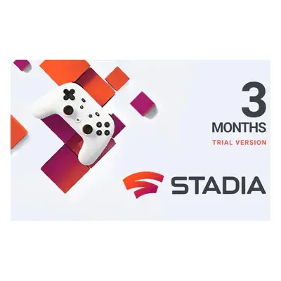 Google Stadia Pro 3 Months Trial Key Code