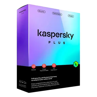 Kaspersky Plus - 2 Years (Digital Download): 3 Devices (EU)