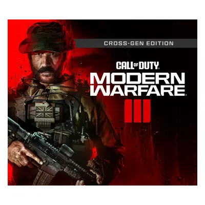 Call of Duty: Modern Warfare III Cross-Gen Bundle PS4/PS5 Account