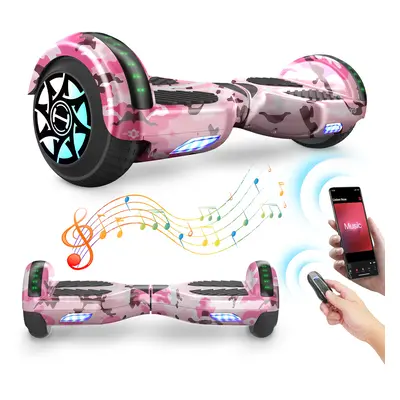 IHoverboard H2 Pink Bluetooth Hoverboard 6.5"