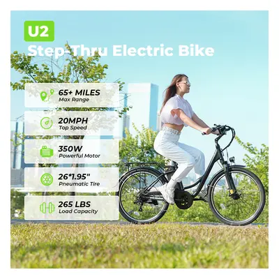 U1 Foldable Electric Bike 350W