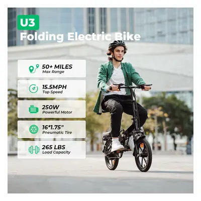 U1 Foldable Electric Bike 350W