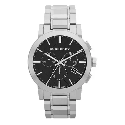 Burberry BU9351 Chronograph Black Dial Stainless Steel Men's Watch