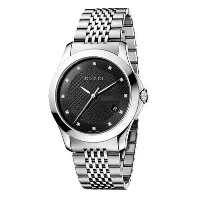 Gucci YA126405 G-Timeless Black Dial Men's Watch