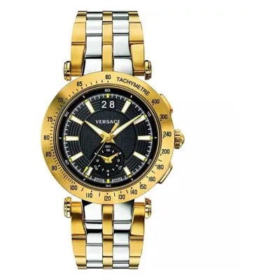 Versace VAH020016 Men's V-RACE Two-Tone Quartz Watch