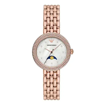 Emporio Armani AR11462 White Mother of Pearl Dial Ladies Watch