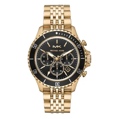 Michael Kors MK8726 Black Dial Gold Tone Men's Watch