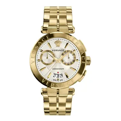 Versace VBR060017 Gold Tone Aion Chrono Men's Watch