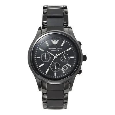 Emporio Armani AR1452 Men's Chronograph Watch Ceramica Black