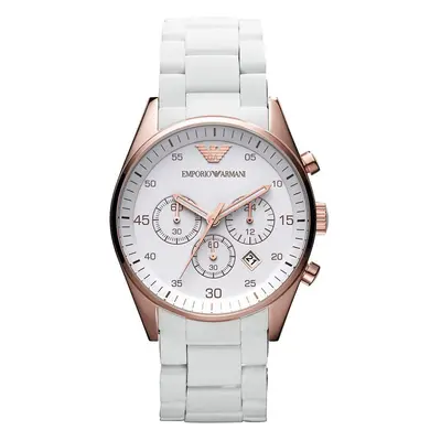 Emporio Armani AR5919 Men's Sportivo Watch White