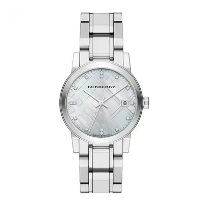 Burberry BU9125 The City Silver Dial Silver Women's Watch