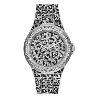 Michael Kors MK7408 Animal Pavé Two-Tone Ladies Watch