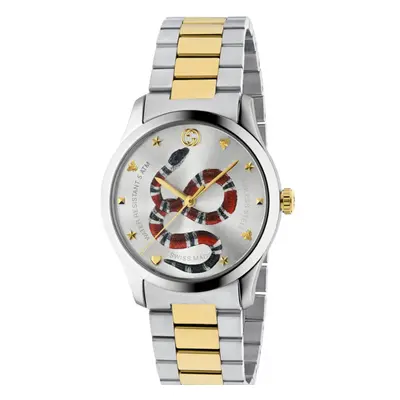 Gucci YA1264075 G-Timeless Two-Tone Men's Watch