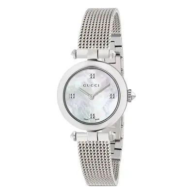 Gucci YA141504 Diamantissima Mother Of Pearl Ladies Watch