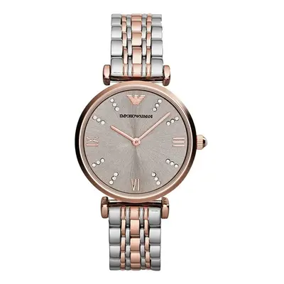 Emporio Armani AR1840 Two Tone Gianni Stainless Steel Ladies Watch