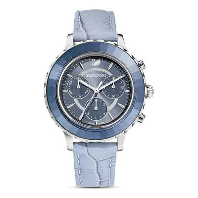 Swarovski 5580600 Octea Lux Leather Strap Chronograph Women's Watch