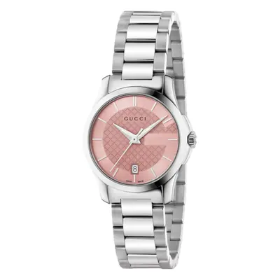 Gucci YA126524 G-Timeless Pink Dial Ladies Watch