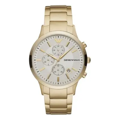 Emporio Armani AR11332 Chronograph Men's Watch Renato Gold