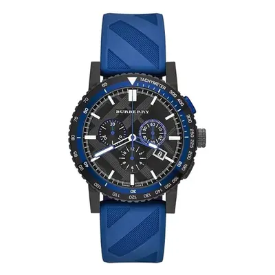 Burberry BU9807 The City Navy Blue Chronograph Men's Watch