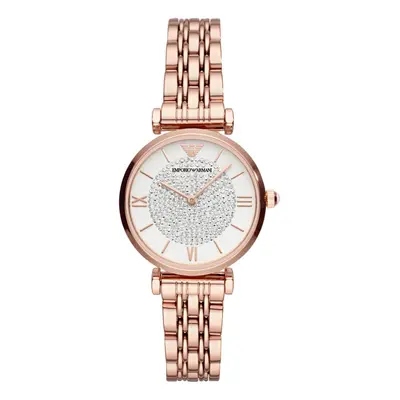 Emporio Armani AR11244 T-Bar Rose Gold Tone Ladies Watch