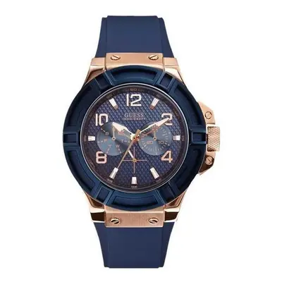 Guess W0247G3 Blue Silicone Men's Watch