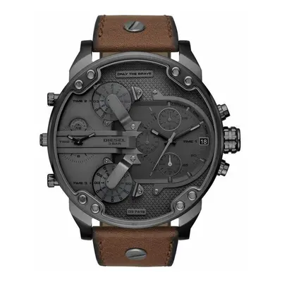 Diesel DZ7413 Mr. Daddy 2.0 Chronograph Brown Leather Men's Watch