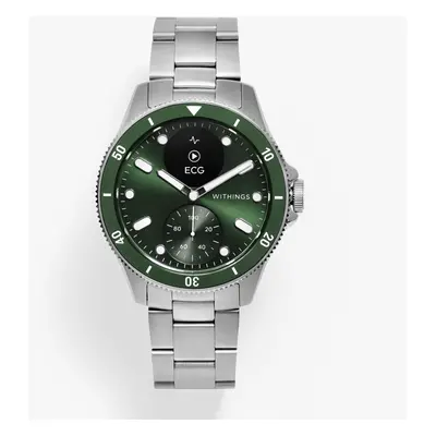 Withings - ScanWatch Nova - Green - 42mm - Hybrid diving smartwatch with temperature monitoring