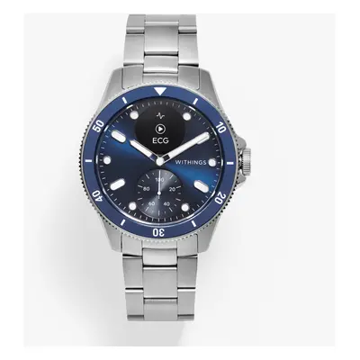 Withings - ScanWatch Nova - Blue - 42mm - Hybrid diving smartwatch with temperature monitoring