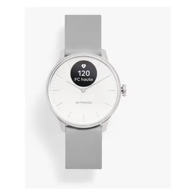 Withings - ScanWatch Light - White - 37mm - Hybrid smartwatch with health tracking