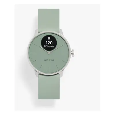 Withings - ScanWatch Light - Green - 37mm - Hybrid smartwatch with health tracking