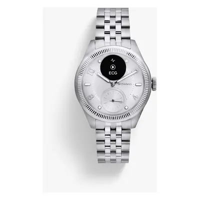 Withings - ScanWatch Nova Brilliant Edition - Titanium Grey - 39mm - Connected high-end hybrid w