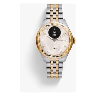 Withings - ScanWatch Nova Brilliant Edition - Gold - 39mm - Connected high-end hybrid watch with