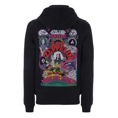 hoodie men's Led Zeppelin - Electric Magic Black - NNM