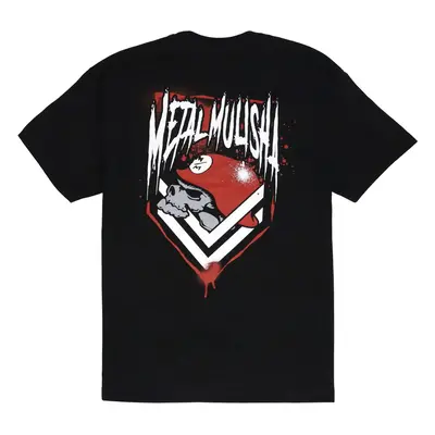 men's t-shirt METAL MULISHA - PRIVATEER BLK