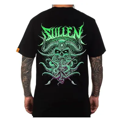 t-shirt for men SULLEN - DEMONIC - JET BLACK