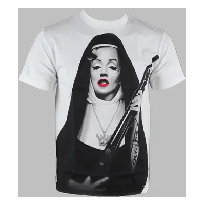 t-shirt men Mafiosi - Sister Monroe - White