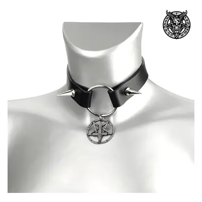 collar INVERTED CROSS SPIKES