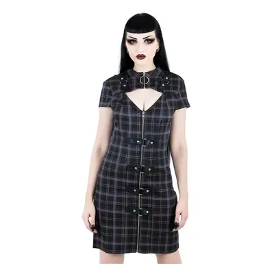 Women's dress KILLSTAR - Casey - TARTAN