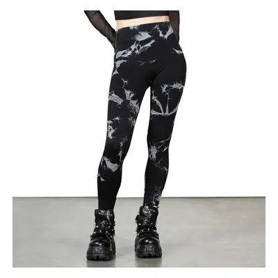 women's trousers (leggings) KILLSTAR - Wasteland Woods - Black