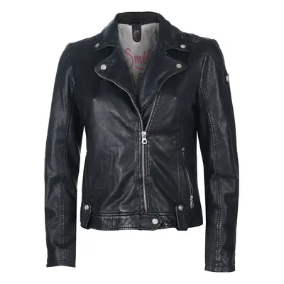 Women's biker jacket GG Favorit - Black