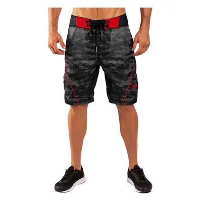 Men's shorts Venum - Trooper - Black / Red