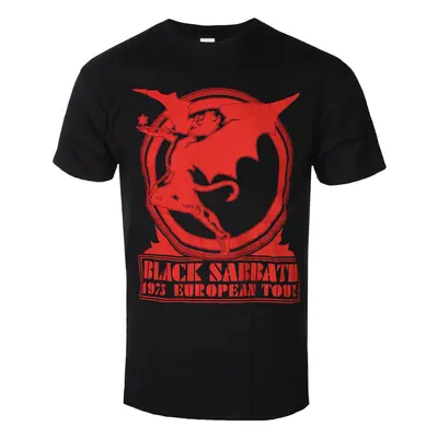 Men's t-shirt Black Sabbath - Europe '75 - ROCK OFF