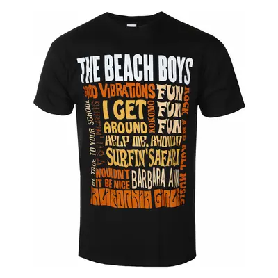 men's t-shirt Beach Boys - Best Of - BLACK - ROCK OFF