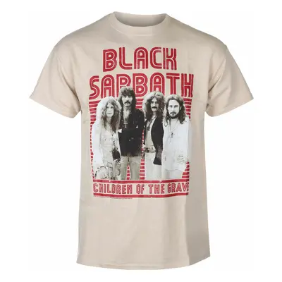 men's T-shirt Black Sabbath - Children Of The Grave - sand