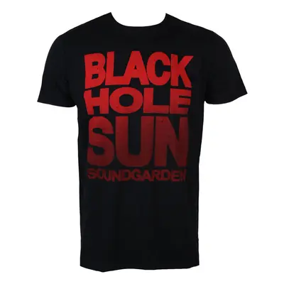 t-shirt metal men's Soundgarden - BLACK HOLE SUN - PLASTIC HEAD