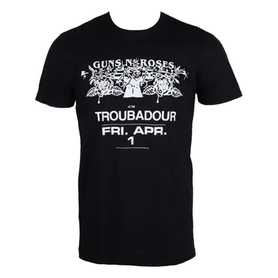 t-shirt metal men's Guns N' Roses - Troubadour - ROCK OFF