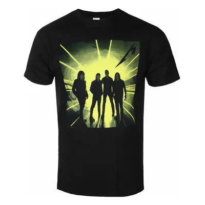 men's t-shirt METALLICA - BURNT STROBE - PLASTIC HEAD